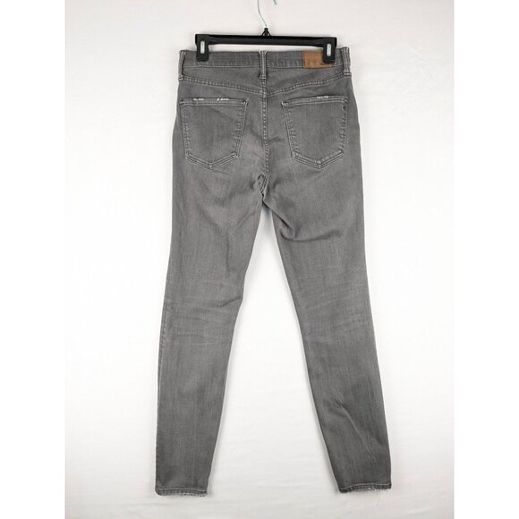 Madewell Jeans Womens Size 28 Gray High Riser Skinny - Picture 8 of 10